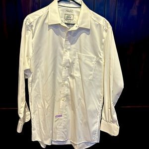 Jos. A. Bank white dress shirt, like new!
